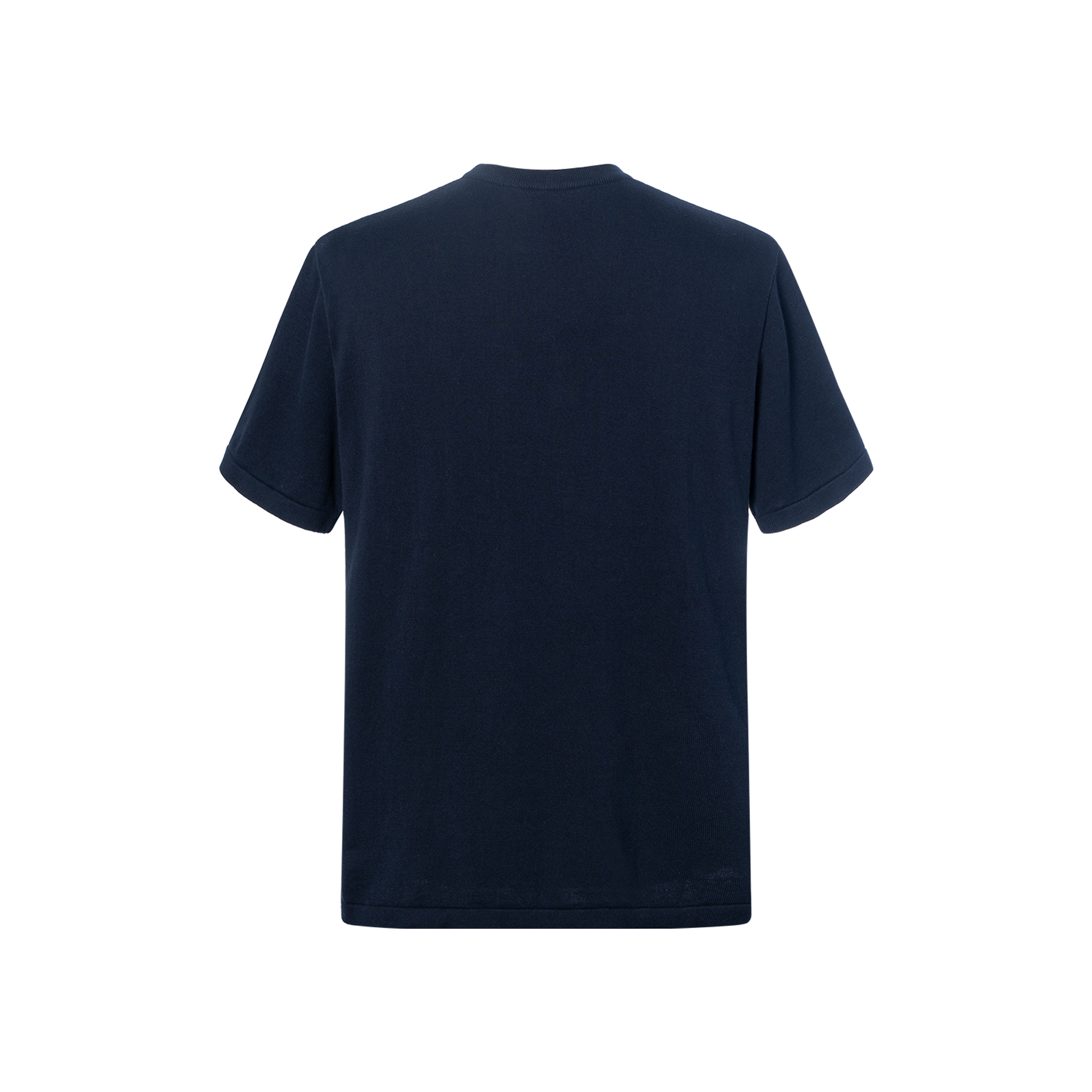 Lookbook LOUIS VUITTON x NIGO LV2 SS22 Baju-T Logo Hati Besar Biru Gelap. 1A9GM1