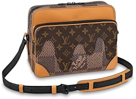 Louis Vuitton x Nigo Nil Messenger Damier Ebene Giant Brown Louis Vuitton x Nigo Nil Messenger Damier Ebene Giant Brown