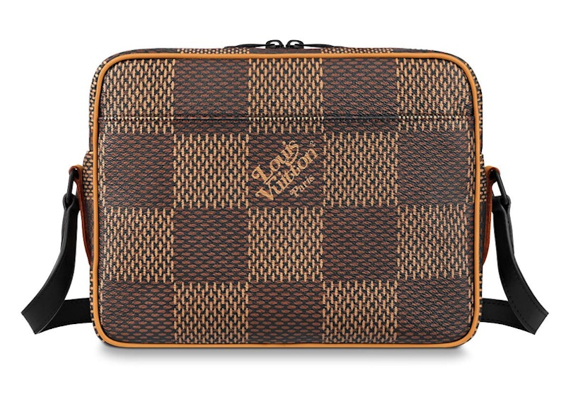 Order Louis Vuitton x Nigo Nil Messenger Damier Ebene Gigante Marrón