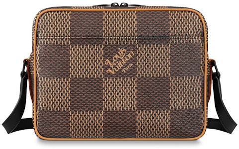 路易威登 x Nigo Nil 邮差包大香格棕色棋盘格 Order 路易威登 x Nigo Nil 邮差包大香格棕色棋盘格