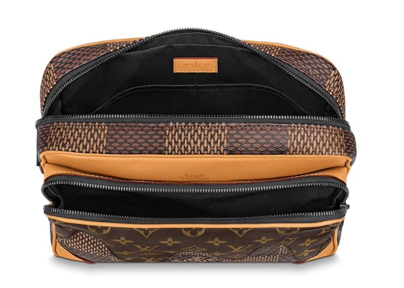 Buy Louis Vuitton x Nigo Nil Messenger Damier Ebene Giant