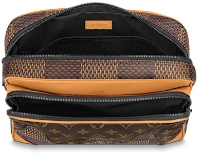 路易威登 x Nigo Nil 邮差包大香格棕色棋盘格 Lookbook 路易威登 x Nigo Nil 邮差包大香格棕色棋盘格