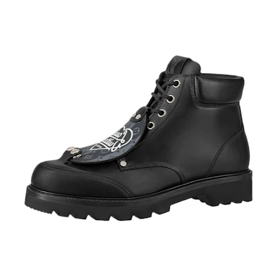 LV Nigo Oberkampf Ankle Boots 'Black'