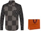 Details for Camisa Negra Louis Vuitton x Nigo Patchwork 1A7YGE