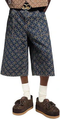 LOUIS VUITTON x Nigo Seluar Kargo Denim Quilted Sulaman FW25 1AILV9 Lookbook LOUIS VUITTON x Nigo Seluar Kargo Denim Quilted Sulaman FW25 1AILV9