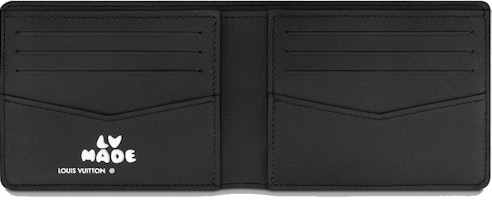 Cartera Delgada Louis Vuitton x Nigo Monograma Negra Lookbook Cartera Delgada Louis Vuitton x Nigo Monograma Negra