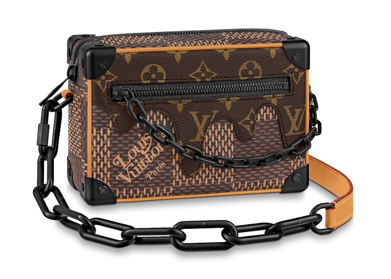 Louis Vuitton x Nigo Soft Trunk Damier Ebene Giant Mini Brown