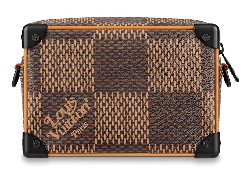 Order 路易威登 x Nigo 軟質行李箱 Damier Ebene Giant 迷你棕色款