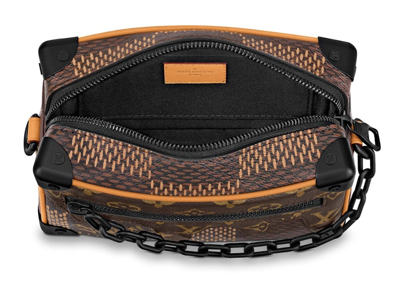 Lookbook 路易威登 x Nigo 軟質行李箱 Damier Ebene Giant 迷你棕色款