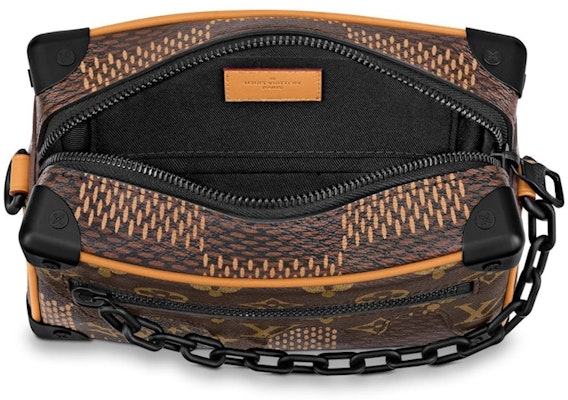 Louis Vuitton x Nigo Soft Trunk Damier Ebene Giant Mini Brown Lookbook Louis Vuitton x Nigo Soft Trunk Damier Ebene Giant Mini Brown
