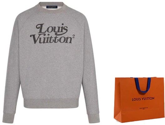 루이비통 x 니고 스퀘어드 그레이 유니섹스 풀오버 스웨트셔츠 캐주얼웨어 1A7X6Z Shop 루이비통 x 니고 스퀘어드 그레이 유니섹스 풀오버 스웨트셔츠 캐주얼웨어 1A7X6Z