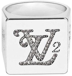 Cincin Perak Louis Vuitton x Nigo Squared Strass Buy Cincin Perak Louis Vuitton x Nigo Squared Strass