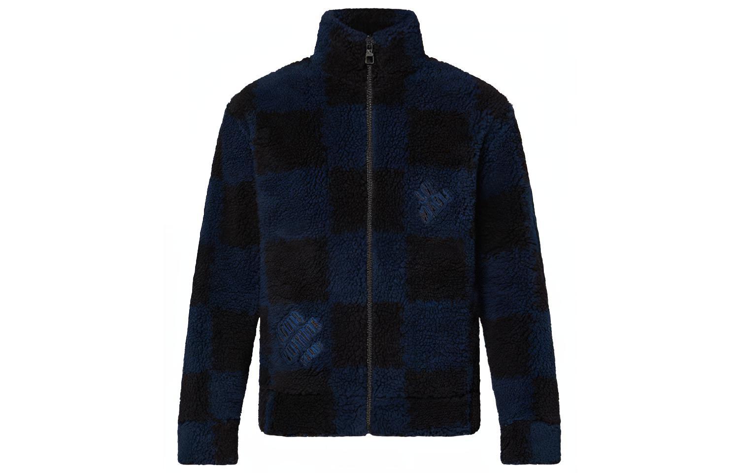 Order LOUIS VUITTON x NIGO SS22 格紋羊毛外套 藍色 1A9GKS