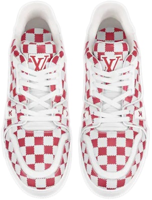 Louis Vuitton x Nigo Trainers 'Red White Plaid' 1A9J85 Order Louis Vuitton x Nigo Trainers 'Red White Plaid' 1A9J85