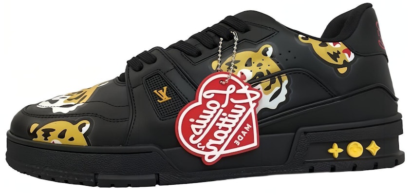 Louis Vuitton x Nigo Trainers 'White with Tiger Monogram' 1A9JBI Buy Louis Vuitton x Nigo Trainers 'White with Tiger Monogram' 1A9JBI