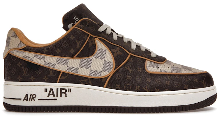 Louis Vuitton x Nike Air Force 1 Low ''Monogram Marron Damier Azur'' Buy Louis Vuitton x Nike Air Force 1 Low ''Monogram Marron Damier Azur''