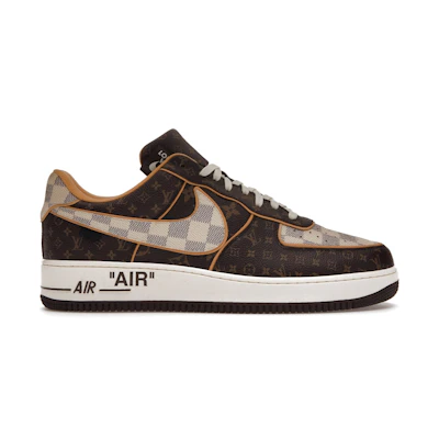 Louis Vuitton x Nike Air Force 1 Low 'Monogram Brown Damier Azur'