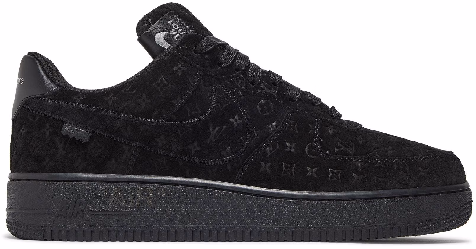Air force 1 low 2025 black suede