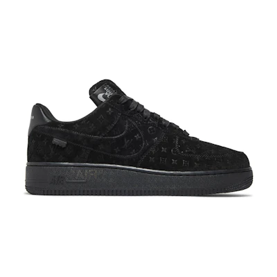 LV Nike Air Force 1 Low 'Triple Black'
