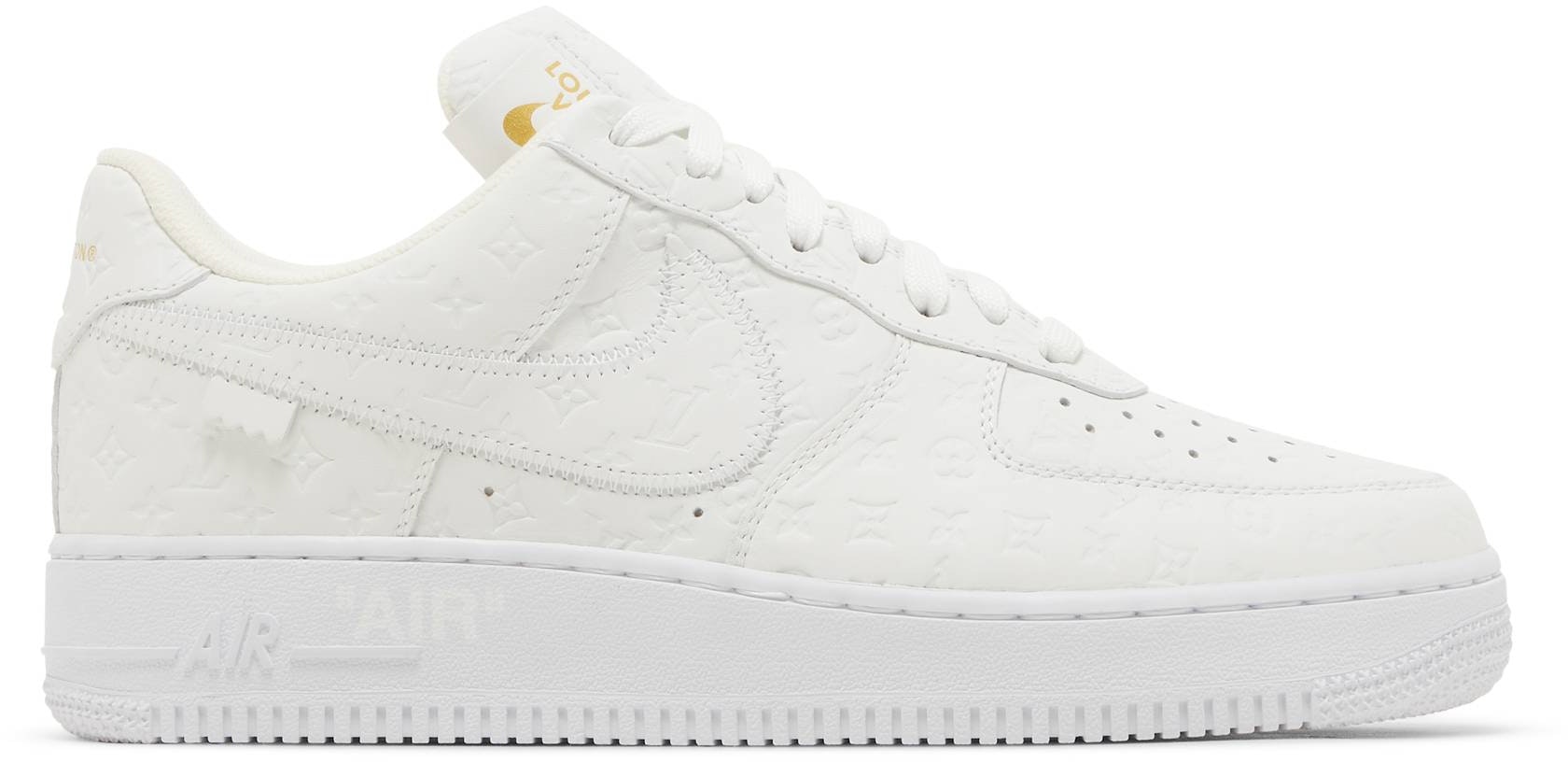 Nike Air Force 1 Low Louis Vuitton White Red By Virgil Abloh • All