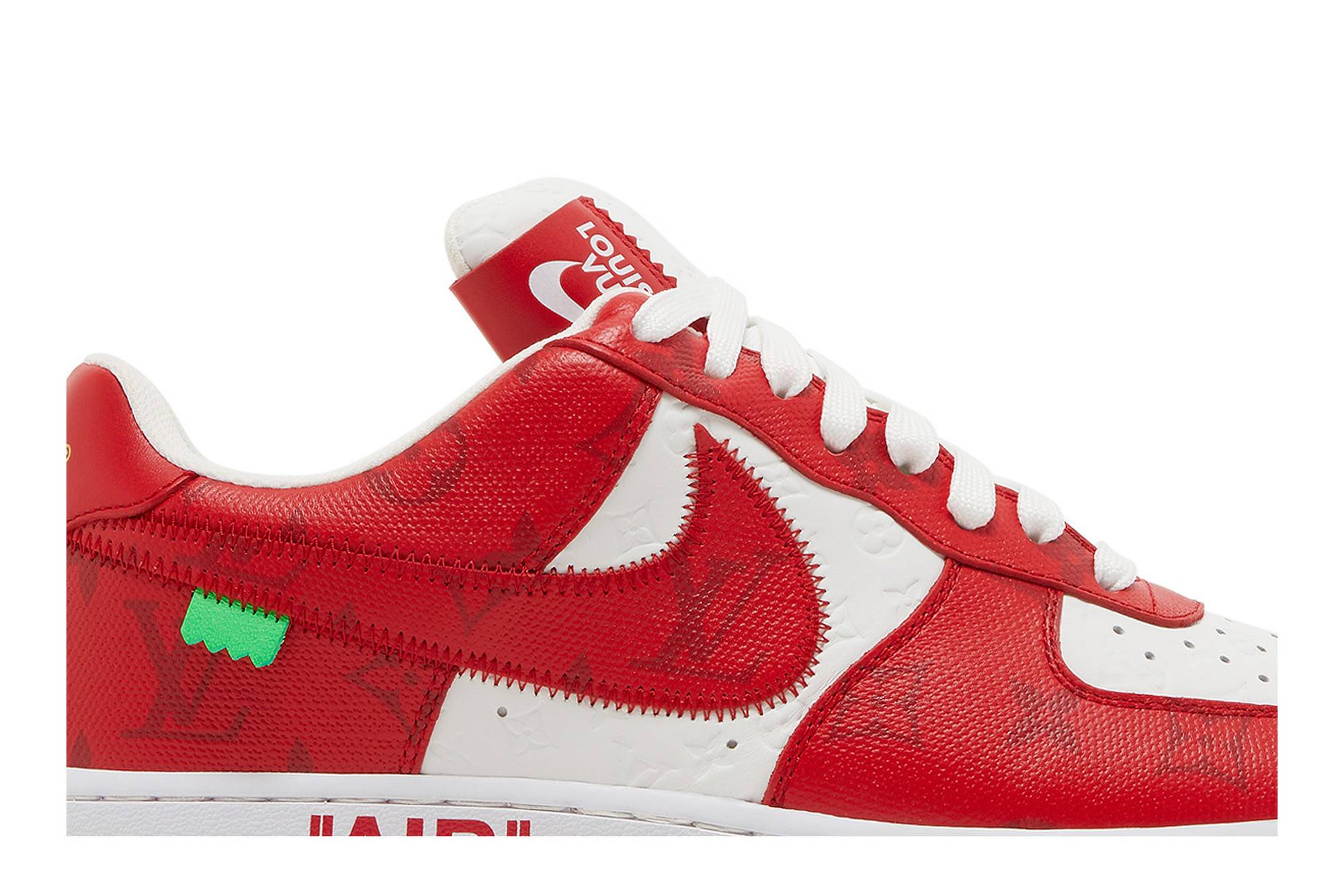 Buy Louis Vuitton x Nike Air Force 1 Low By Virgil Abloh White Red 1A9VA9 Novelship