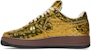 Louis Vuitton x Nike Air Force 1 Low Oleh Virgil Abloh 'Emas Metalik' 1A9VG0