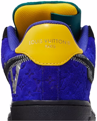 Louis Vuitton x Nike Air Force 1 Low By Virgil Abloh 'Hitam Perak Metalik' 1A9VCC 1A9VCC/1A9VCH Sizing Louis Vuitton x Nike Air Force 1 Low By Virgil Abloh 'Hitam Perak Metalik' 1A9VCC 1A9VCC/1A9VCH