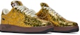 Louis Vuitton x Nike Air Force 1 Low Oleh Virgil Abloh 'Emas Metalik' 1A9VG0
