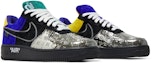 Cheap Louis Vuitton x Nike Air Force 1 Low By Virgil Abloh 'Hitam Perak Metalik' 1A9VCC 1A9VCC/1A9VCH