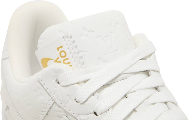 Louis Vuitton x Nike Air Force 1 Low “Triple White” by Virgil Abloh 🕊  Photo: @itsjbr