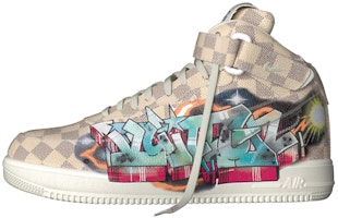 Louis Vuitton x Nike Air Force 1 Mid 'Graffiti' 1A9V-GRAFFITI-MID Louis Vuitton x Nike Air Force 1 Mid 'Graffiti' 1A9V-GRAFFITI-MID