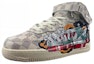 Order Louis Vuitton x Nike Air Force 1 Mid 'Graffiti' 1A9V-Graffiti-Tengah 1A9VE6/1A9V-GRAFFITI-MID