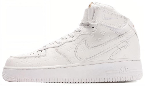 Louis Vuitton x Nike Air Force 1 Mid 'Triple Blanco' 1A9V90 1A9V90/1A9V8Z Buy Louis Vuitton x Nike Air Force 1 Mid 'Triple Blanco' 1A9V90 1A9V90/1A9V8Z