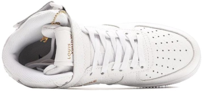 Louis Vuitton x Nike Air Force 1 Mid 'Triple Blanco' 1A9V90 1A9V90/1A9V8Z Shop Louis Vuitton x Nike Air Force 1 Mid 'Triple Blanco' 1A9V90 1A9V90/1A9V8Z