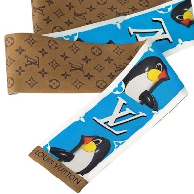 Louis Vuitton x Sun Yitian Animogram Pingoo Bandeau Blue Order Louis Vuitton x Sun Yitian Animogram Pingoo Bandeau Blue