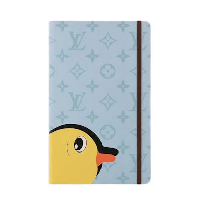 Louis Vuitton x Sun Yitian Jane Notebook MM Blue Monogram