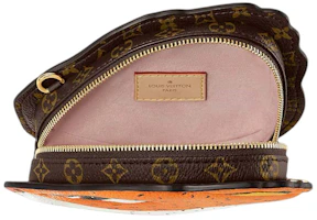 Order Louis Vuitton x Sun Yitian Wallet On Chain Leopard Orange