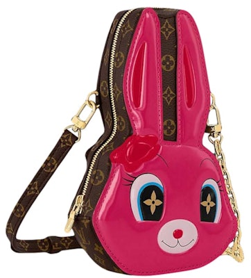 Dompet Rantai Louis Vuitton x Sun Yitian Arnab Merah Jambu Order Dompet Rantai Louis Vuitton x Sun Yitian Arnab Merah Jambu