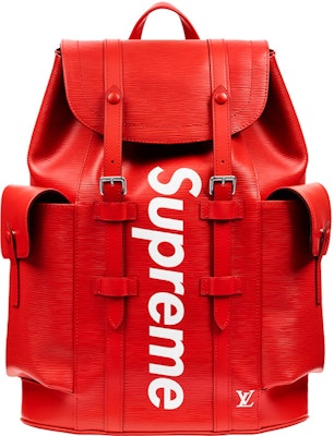 Louis Vuitton x Supreme Christopher Backpack Epi PM Red Buy Louis Vuitton x Supreme Christopher Backpack Epi PM Red