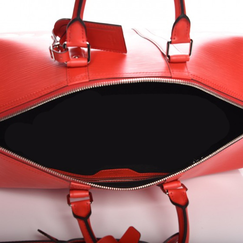 Lookbook Louis Vuitton x Supreme Keepall Bandouliere Epi 45 Rojo