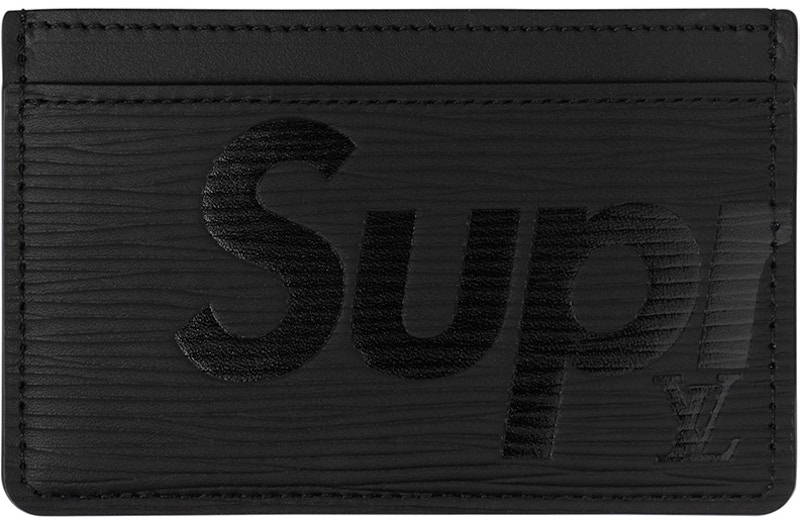 Louis Vuitton x Supreme Porte Carte Simple Epi Black