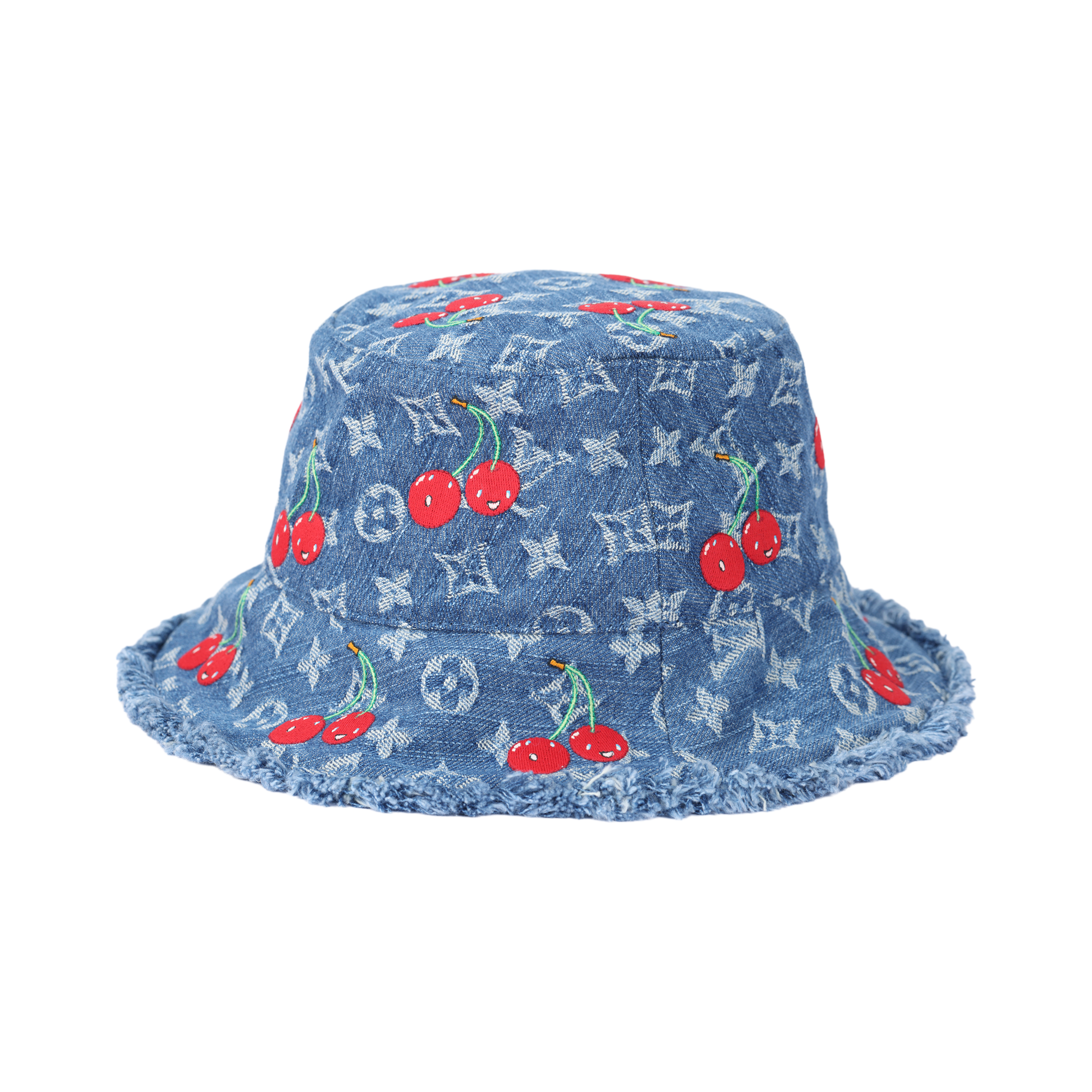 Purchase Topi Embun LOUIS VUITTON x Takashi Murakami Biru Unisex Edisi Pasangan M5032