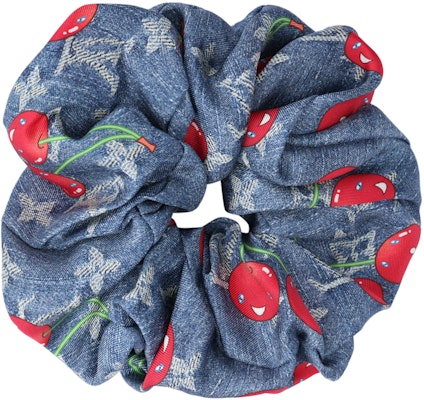 LOUIS VUITTON x Takashi Murakami Blue Print Unisex Hair Tie/Accessory. M96595 Buy LOUIS VUITTON x Takashi Murakami Blue Print Unisex Hair Tie/Accessory. M96595