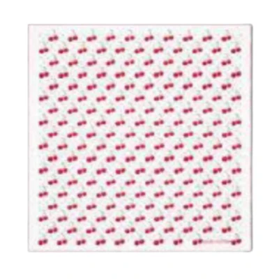 LOUIS VUITTON Takashi Murakami Collaboration White Shawl Unisex情侣款 M96076