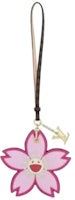 LOUIS VUITTON x Takashi Murakami Floral Charm Pink Unisex Keychain. M02475 LOUIS VUITTON x Takashi Murakami Floral Charm Pink Unisex Keychain. M02475