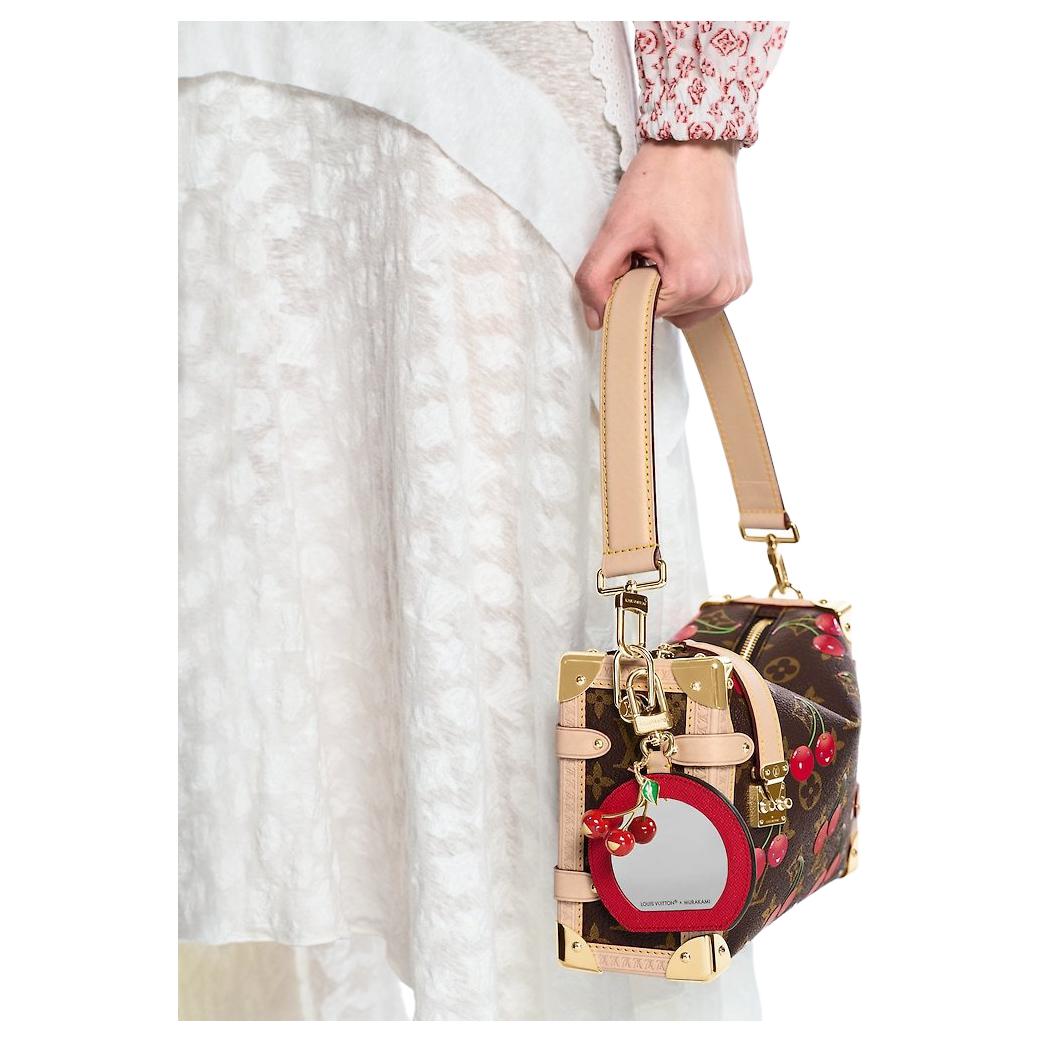Purchase LOUIS VUITTON x Takashi Murakami Monogram Coated Canvas Keychain Brown Unisex M02830
