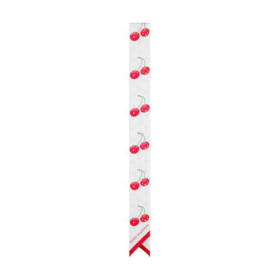 LOUIS VUITTON Takashi Murakami White Printed Headband Unisex Couple Style M94968