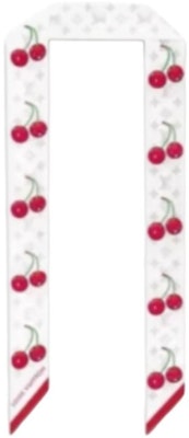 LOUIS VUITTON x Takashi Murakami White Printed Headband Unisex Couple Style M94968 Order LOUIS VUITTON x Takashi Murakami White Printed Headband Unisex Couple Style M94968