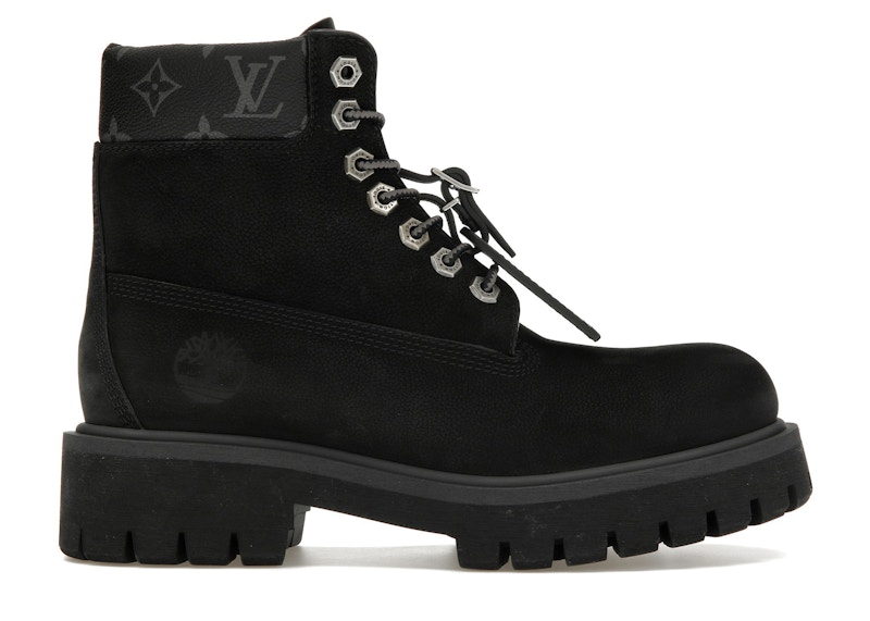 Buy Louis Vuitton x Timberland Sepatu Bot 6 Inci 'Hitam' 1AD75A