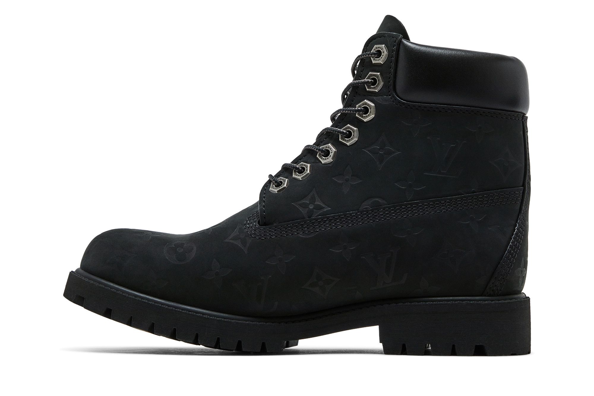 Lookbook Louis Vuitton x Timberland 6 Inch Ankle Boot 'Embossed Monogram - Black' 1AD73H